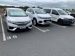 Pick up a rental car from Blue Star at Kerikeri Airport, Bay of Islands.